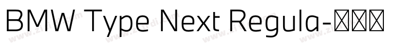 BMW Type Next Regula字体转换 BMW Type Next Regula字体转换